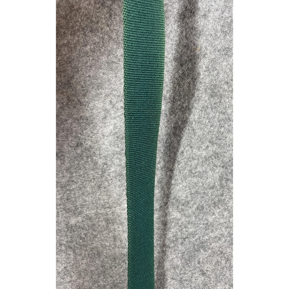 Trafalgar Belt Mens Size 30 Green Surcingle Canvas Leather Tabs Brass Buckle - Picture 11 of 13